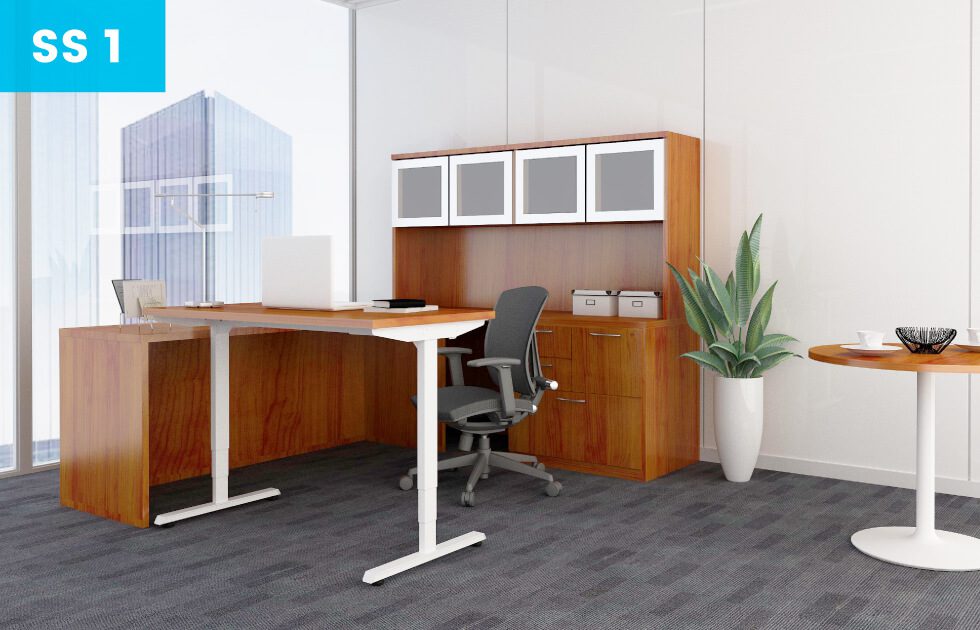 sit to stand desks for offices at iSpace Office