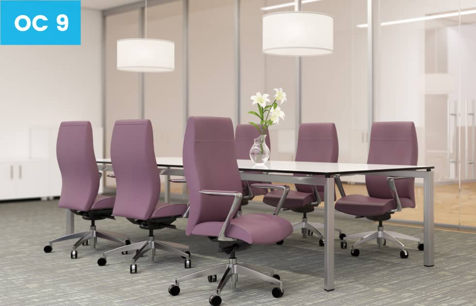 elegant lavender high back office chairs